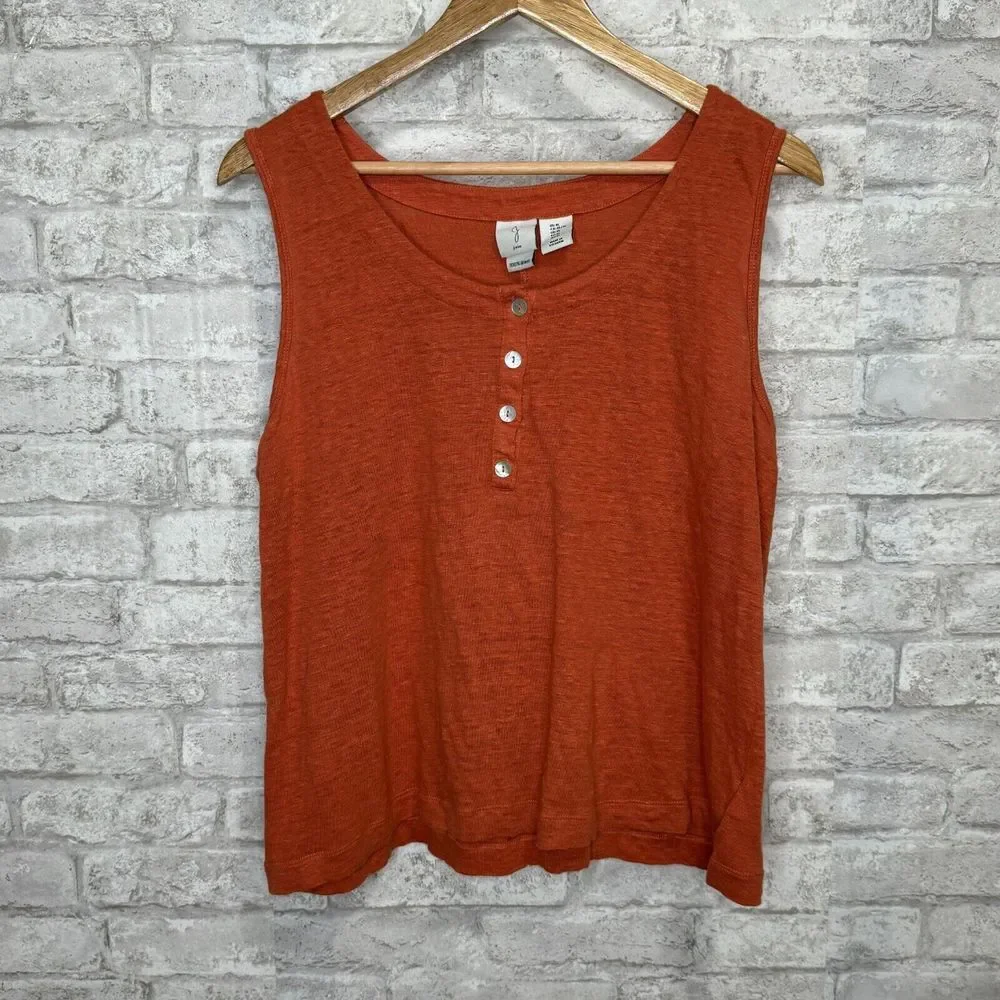 Joie Linen Tank Top - Picture 2 of 12